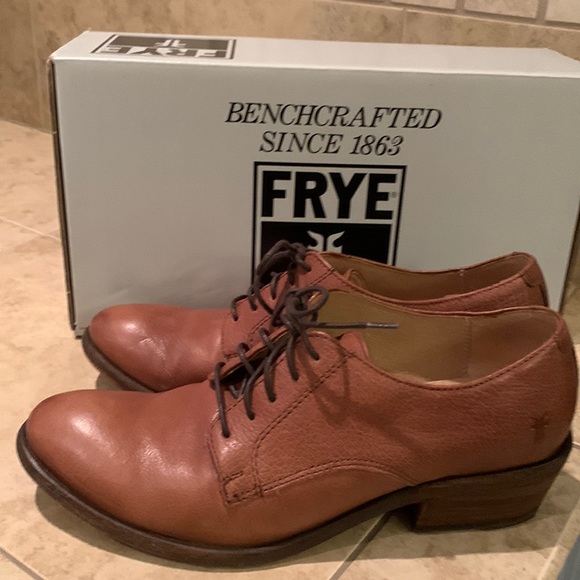 Frye Shoes Frye Tan Oxfords Poshmark